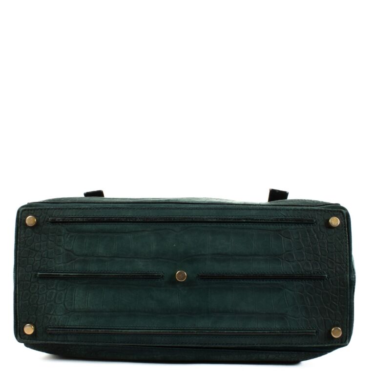 YSL/A1208-2/ SAINT LAURENT Cassandre Leather Phone Case