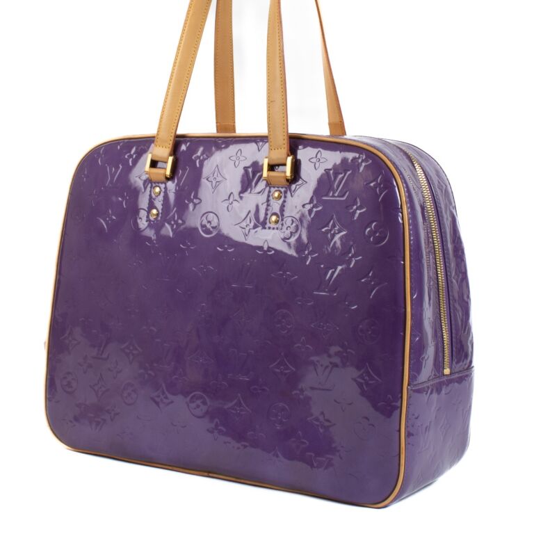 Louis Vuitton Indigo Monogram Vernis Sutton bag ○ Labellov ○ Buy