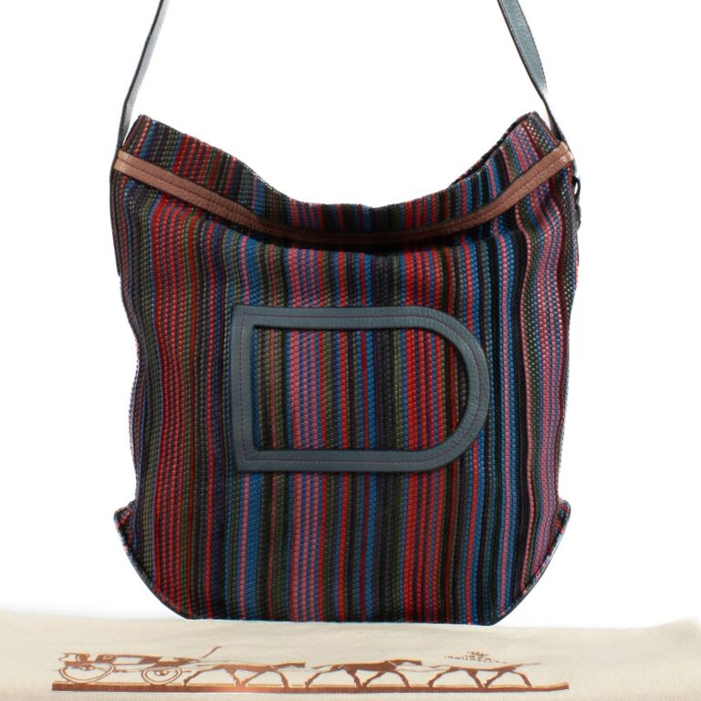 Delvaux Multicolor Toile De Cuir Vintage Pin Bag ○ Labellov