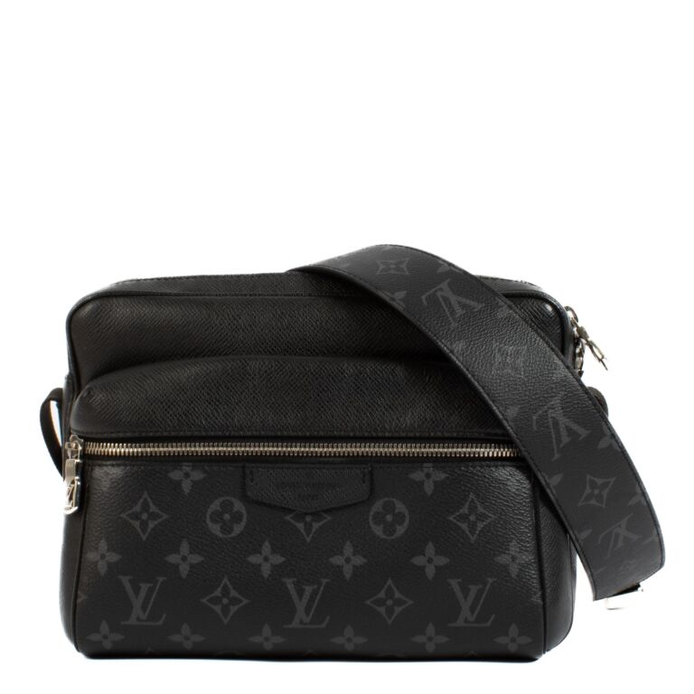 Louis Vuitton Black Outdoor Messenger Bag Labellov Buy and Sell Authentic Luxury