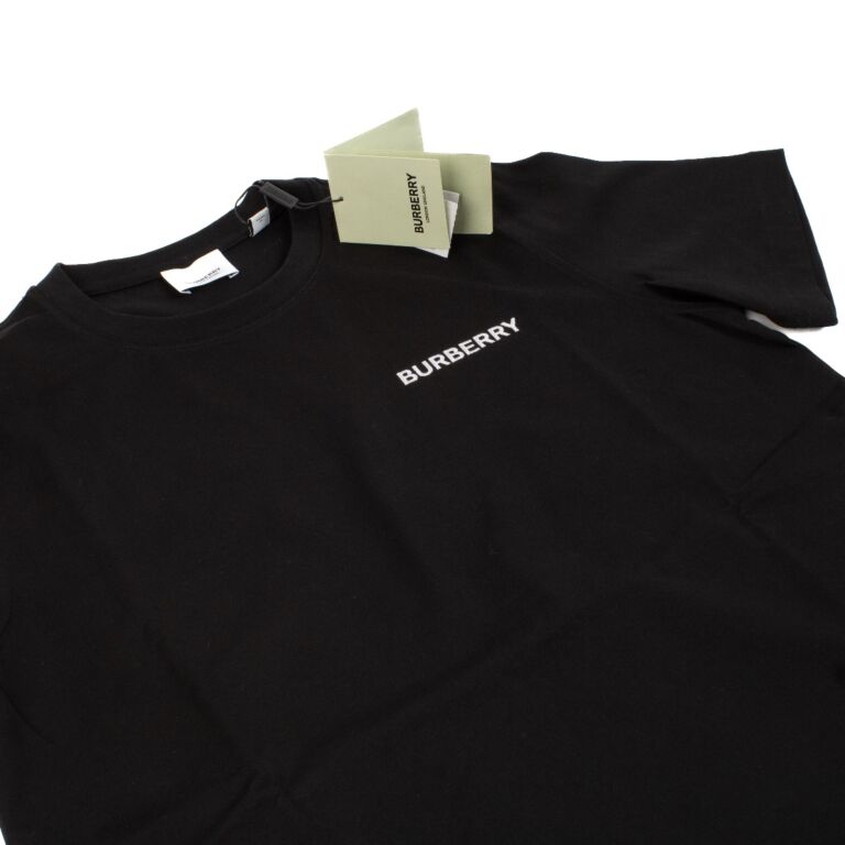BURBERRY ロゴ Tシャツ 黒 L 18456088_39599811_600.jpg