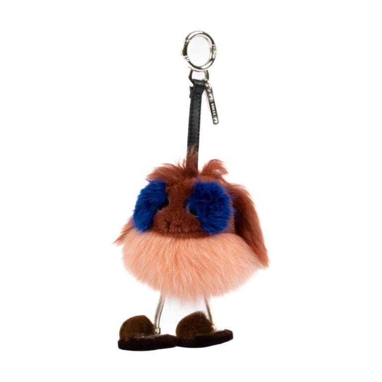 Fendi Mink/Fox Fur Dad Wonders Bag Charm ○ Labellov ○ Buy and
