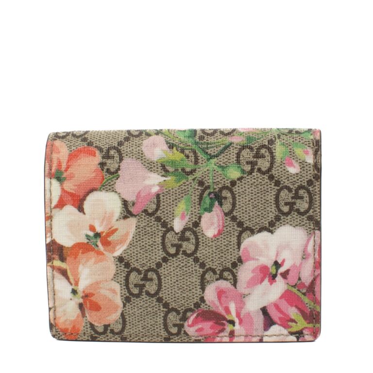 Gucci flower wallet shop