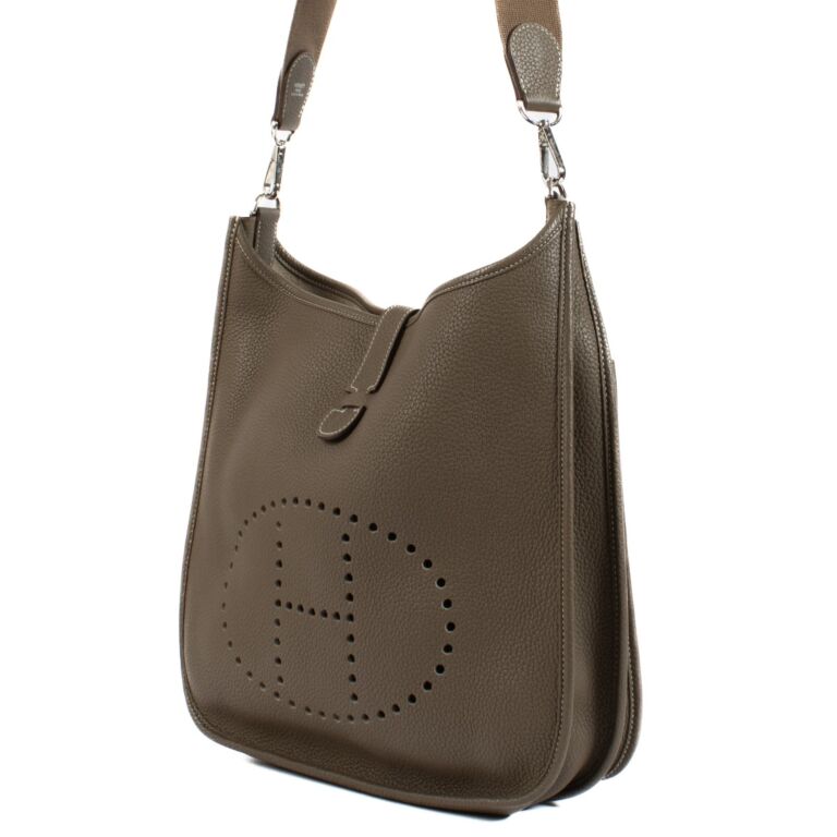 HERMES（エルメス）- Evelyne III 33（エヴリン III）エトープ Hermès Evelyne 33 Etoupe Clemence PHW ○ Labellov ○ Buy and