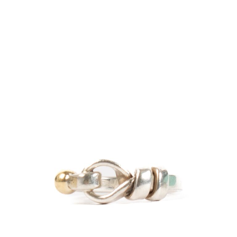 Tiffany ball ring silver sale