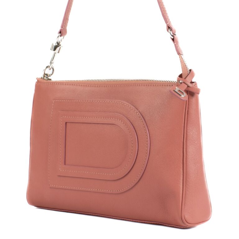 Delvaux Pink Louise Pochette ○ Labellov ○ Buy and Sell Authentic