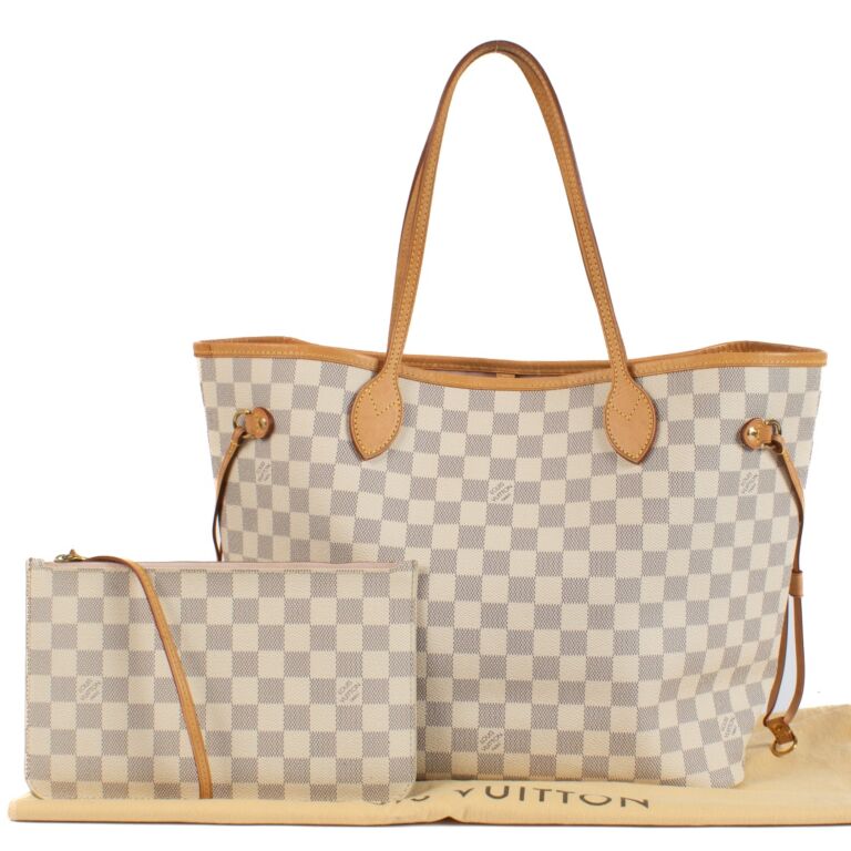 Louis Vuitton Damier Azur Neverfull MM ○ Labellov ○ Buy