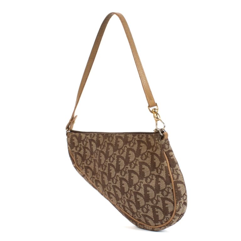 Dior monogram saddle online