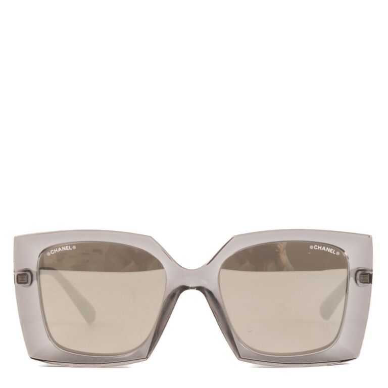 Grey reflective sunglasses hot sale