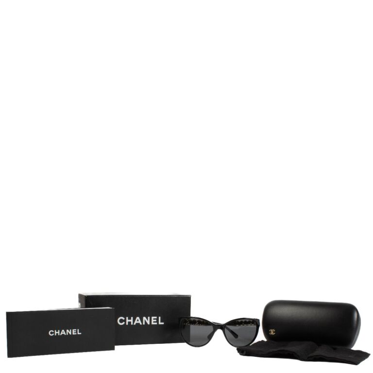 Chanel Black Chain 5216-Q Sunglasses ○ Labellov ○ Buy and Sell
