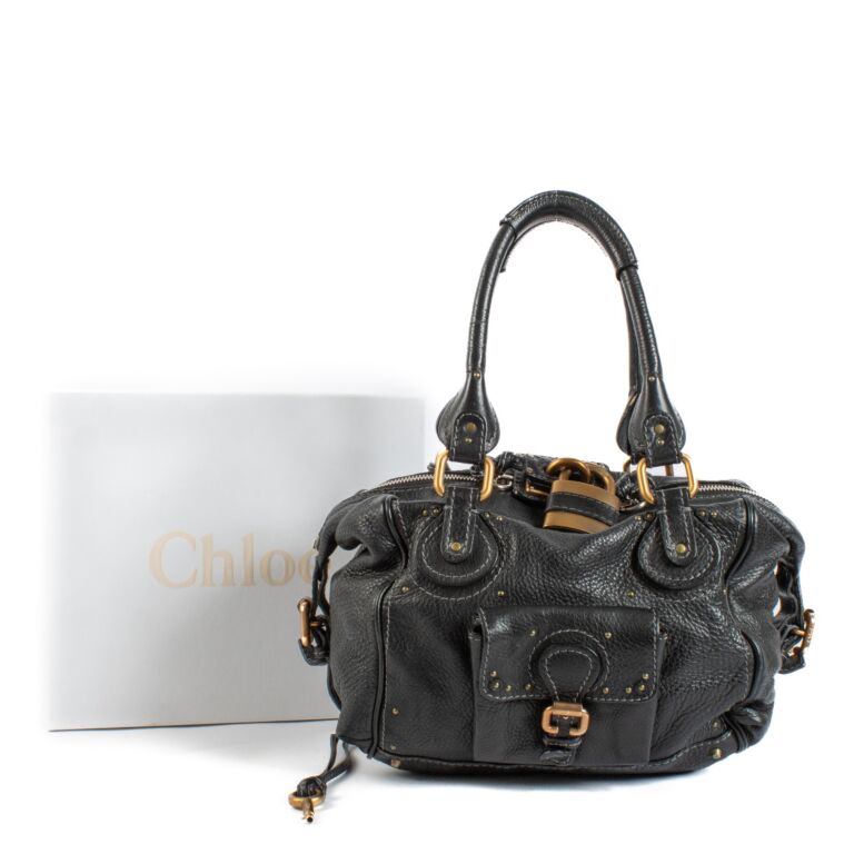 バッグ Chloe Paddington Leather Hand Bag black The Chloé Paddington Bag: Get Early Access