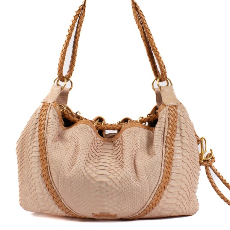 Python hobo bag sale