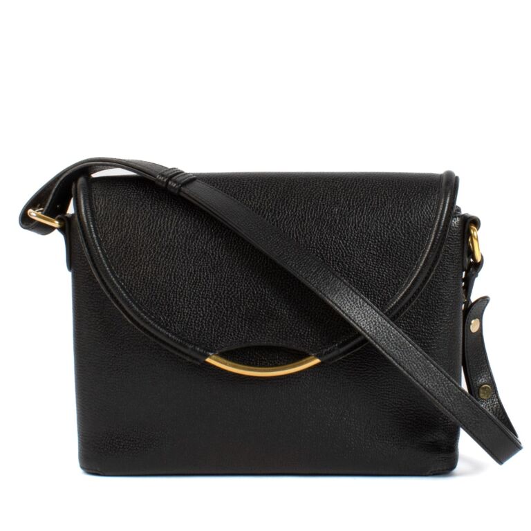 Delvaux Black Eclair Shoulder Bag ○ Labellov ○ Buy and Delvaux Black Eclair Shoulder Bag ○ Labellov ○ Buy and