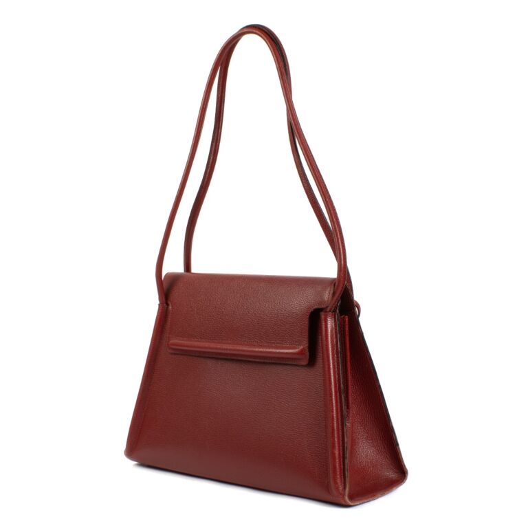 Delvaux Red Jumping Arpege Shoulder Bag ○ Labellov ○ Buy