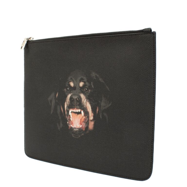 【お得】 Givenchy Black Rottweiler Clutch ○ Labellov ○ Buy and Sell セカンドバッグ/クラッチバッグ