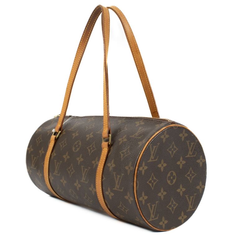 【希少】LOUIS VUITTON LV Monogram Papillon 30 Vintage レザー Louis Vuitton Monogram Papillon 30 bag | eBay