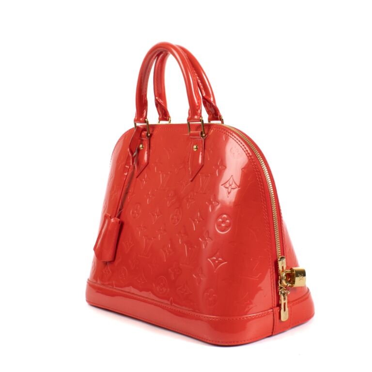 Louis Vuitton Monogram Vernis Alma PM ○ Labellov ○ Buy and