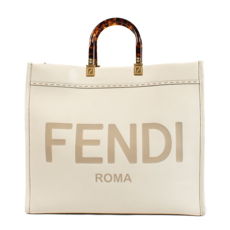 Large fendi tote clearance