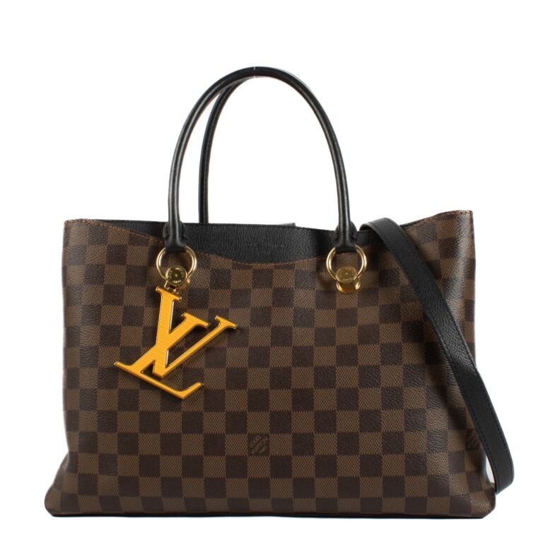 【希少】 LOUIS VUITTON LV Monogram Top Handle Bag バッグ Louis Vuitton Monogram Riverside Top Handle ○ Labellov