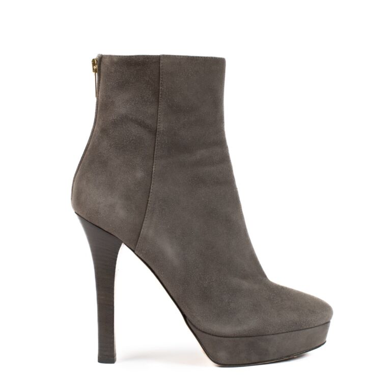 Jimmy choo grey boots 2025