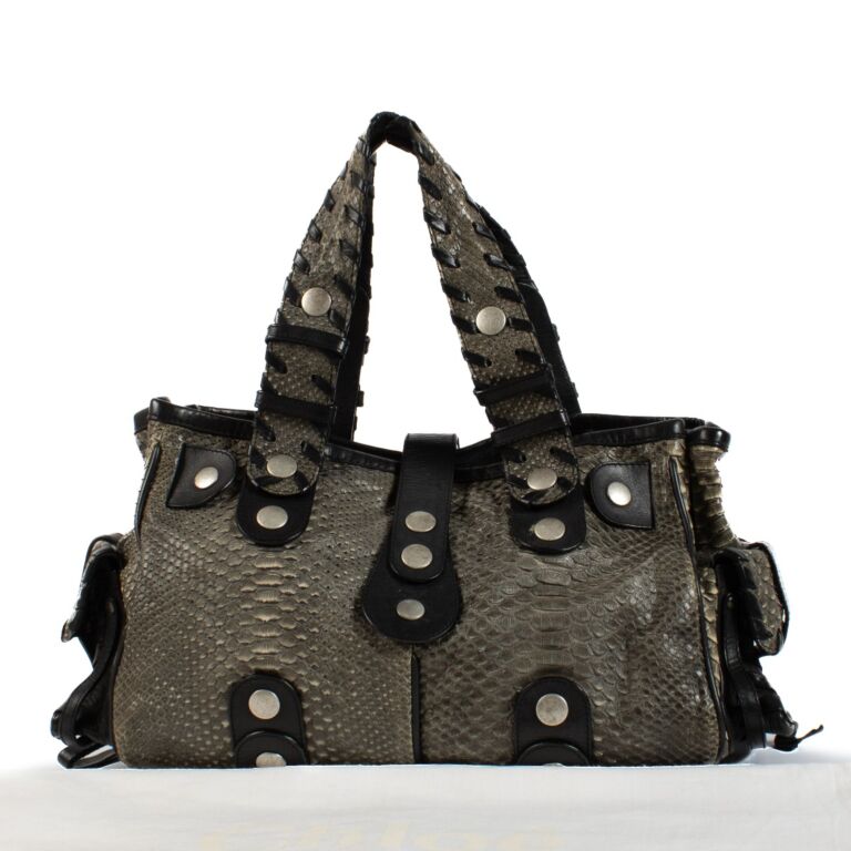 Chloe silverado python bag on sale