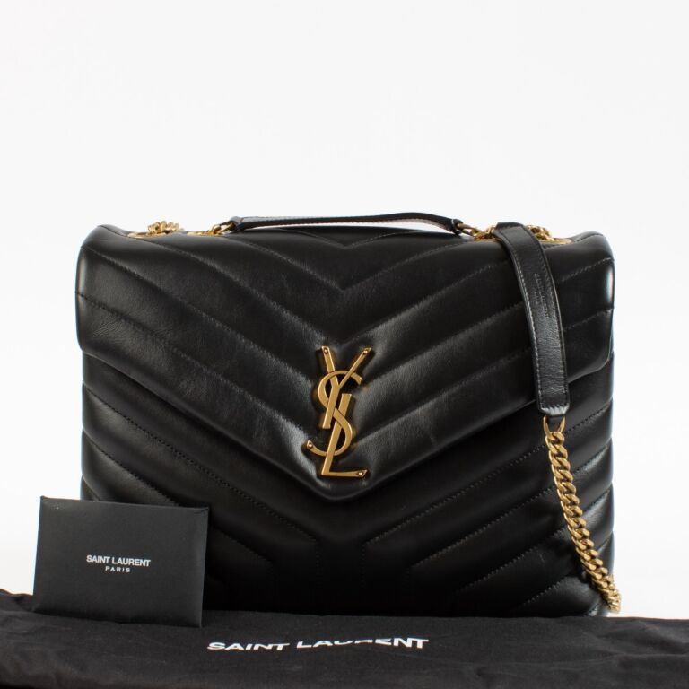 【SAINT LAURENT】LOULOU レザー ミディアム バッグ Saint Laurent Loulou Medium Shoulder Bag in Quilted Leather