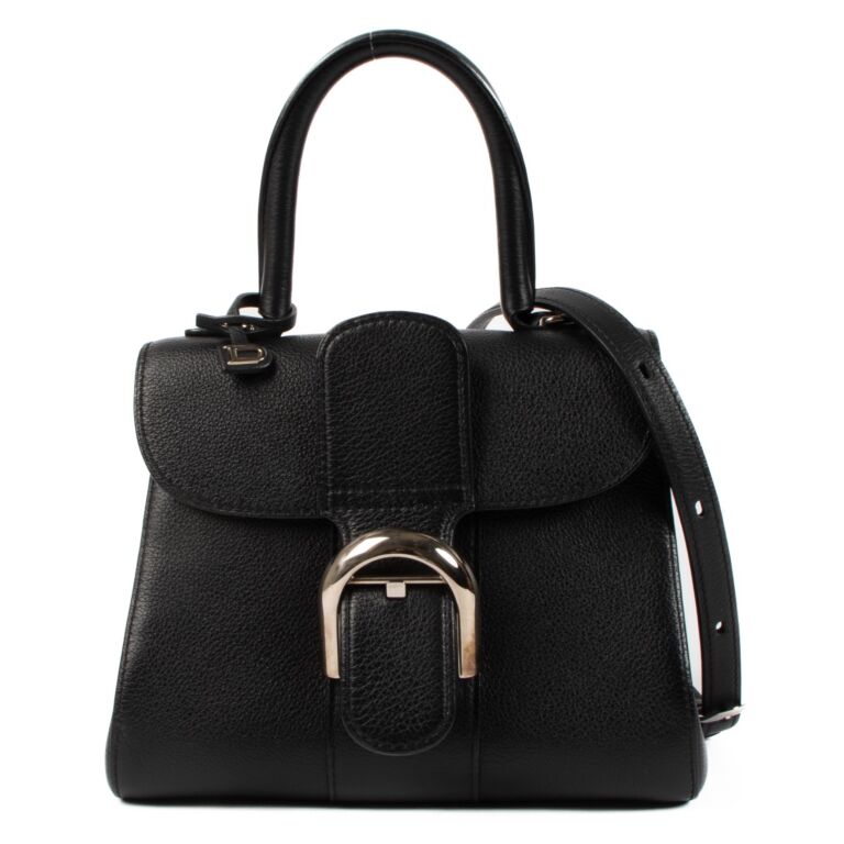 Delvaux Black Rodeo Calf Mini Brillant + Strap ○ Labellov