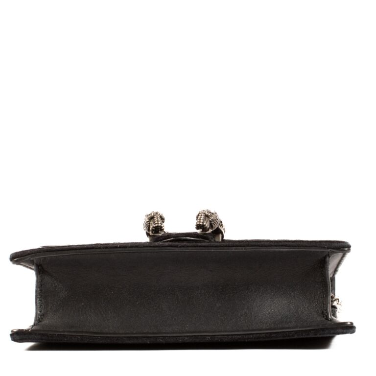 Gucci dionysus mini black velvet discount