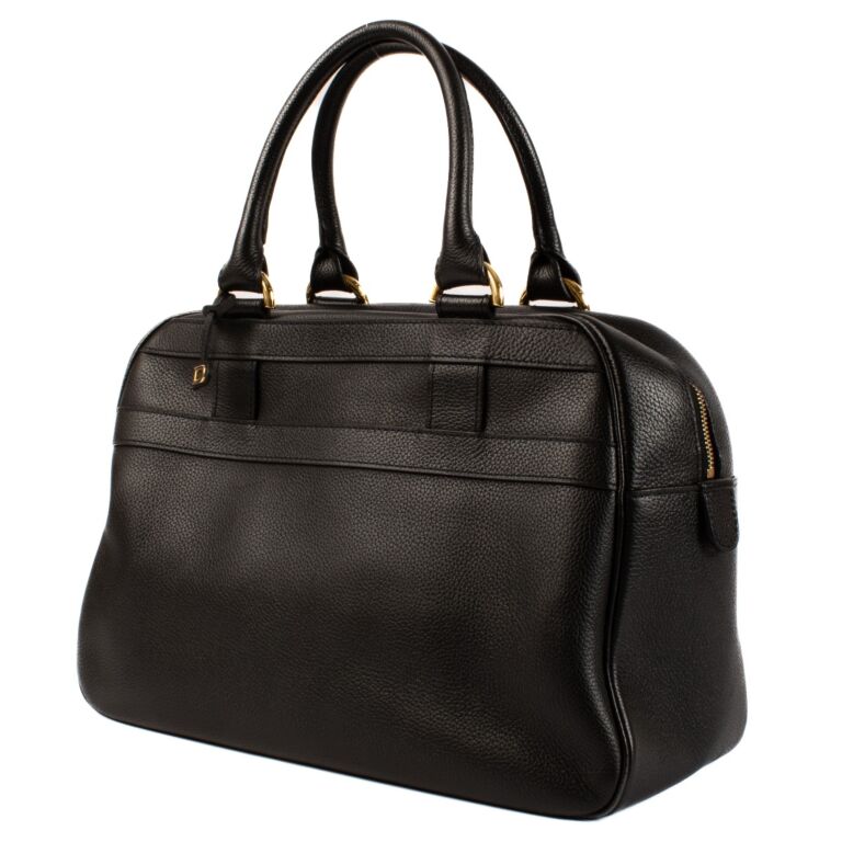 Delvaux Black Leather Parole Bag ○ Labellov ○ Buy and Sell