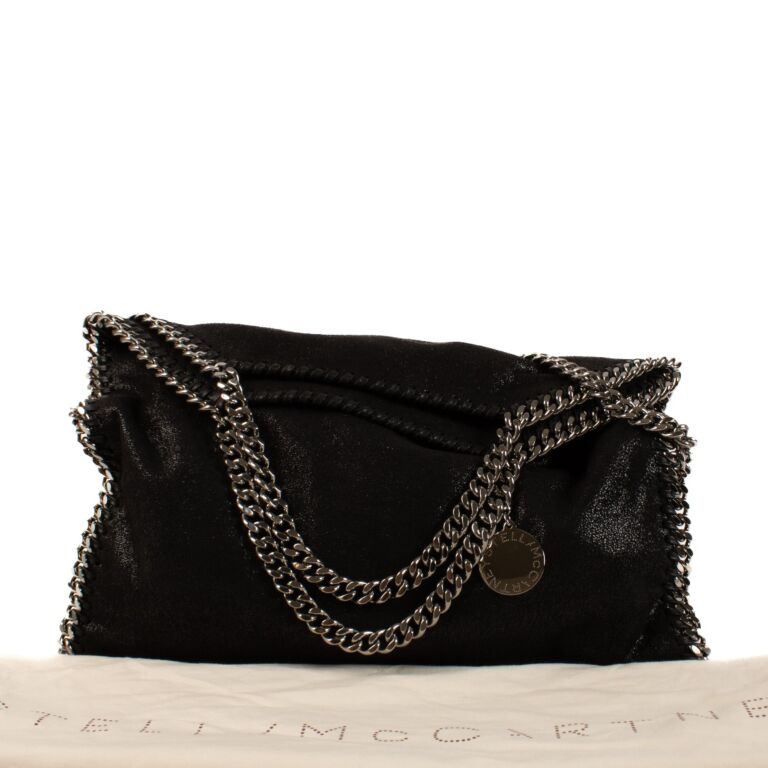 Stella McCartney Black Falabella Bag ○ Labellov ○ Buy and