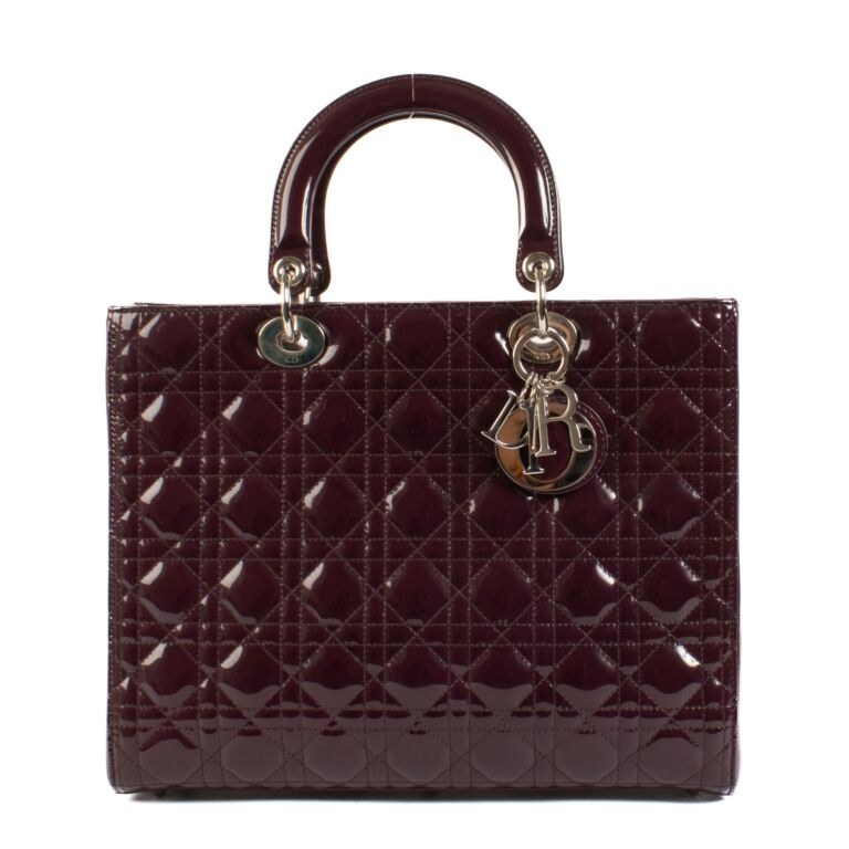 Christian dior patent leather handbag 2025
