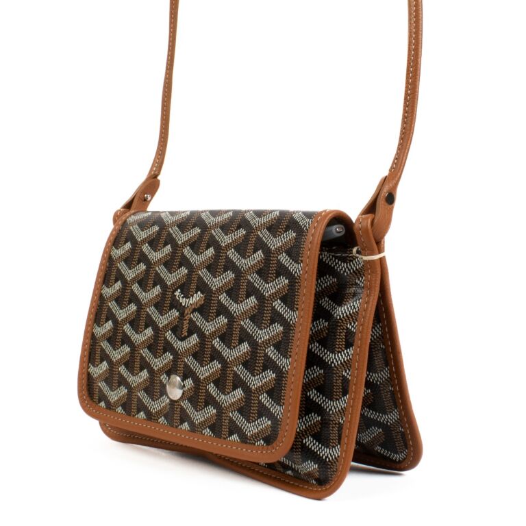 Goyard Black Tan Plume Pocket Wallet Labellov Buy and Sell Authentic Luxury