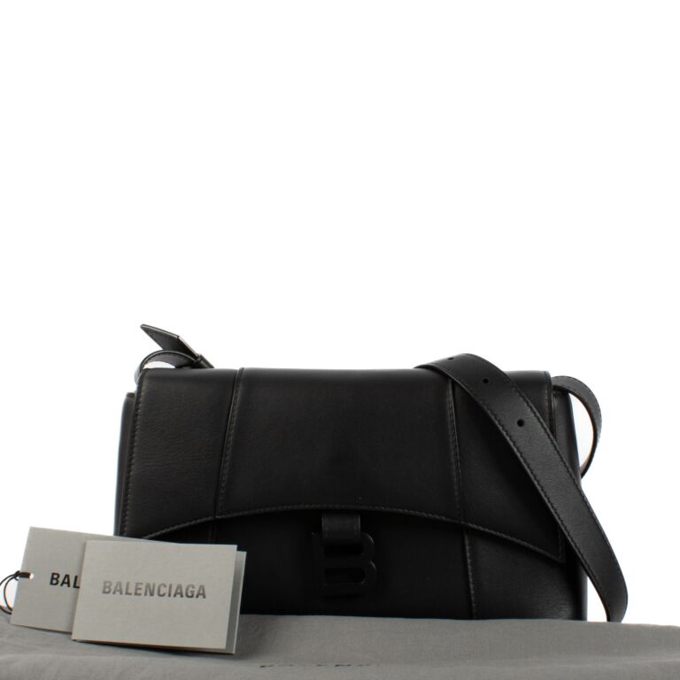 Balenciaga All-Black Downtown XS Bag ○ Labellov ○ Buy and