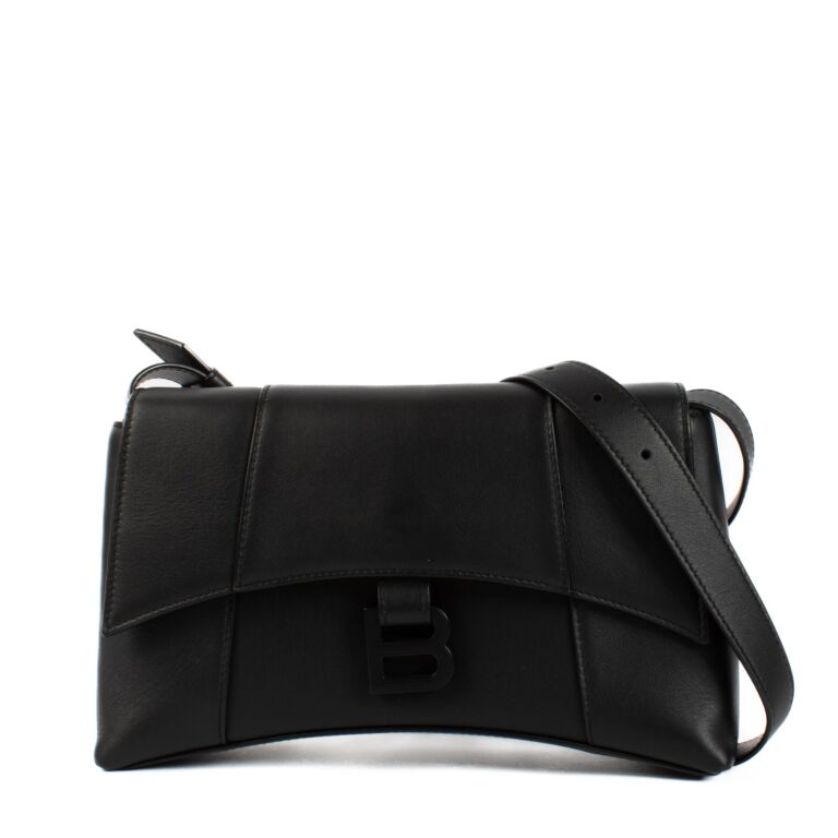Balenciaga All-Black Downtown XS Bag ○ Labellov ○ Buy and