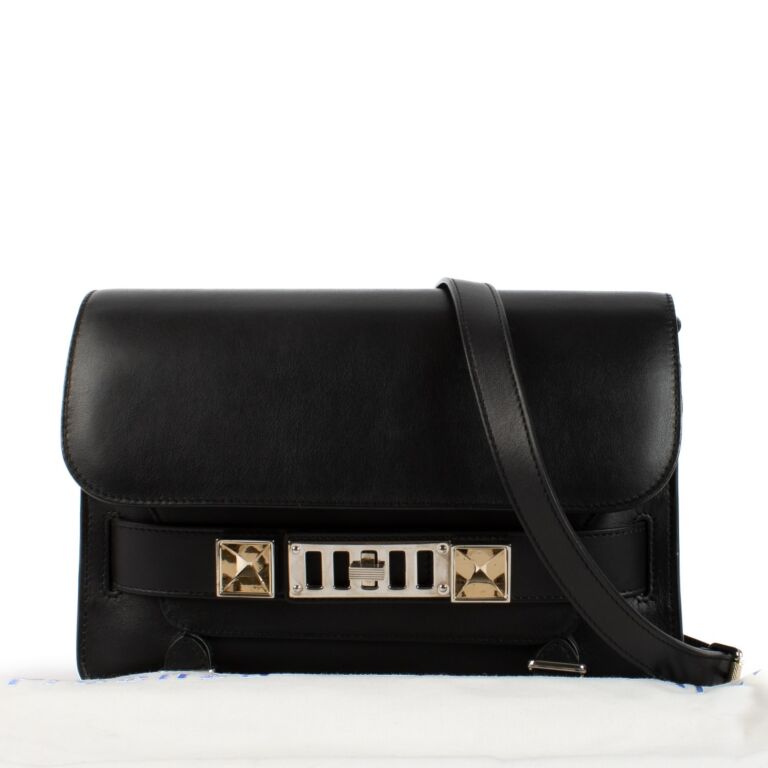 Proenza Schouler Black PS11 Bag Labellov Buy and Sell Authentic Luxury