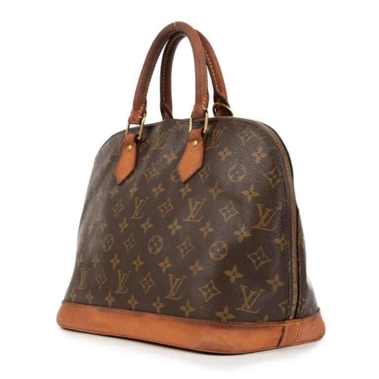 Louis Vuitton Alma PM Vintage Monogram Canvas Labellov Buy and Sell Authentic Luxury