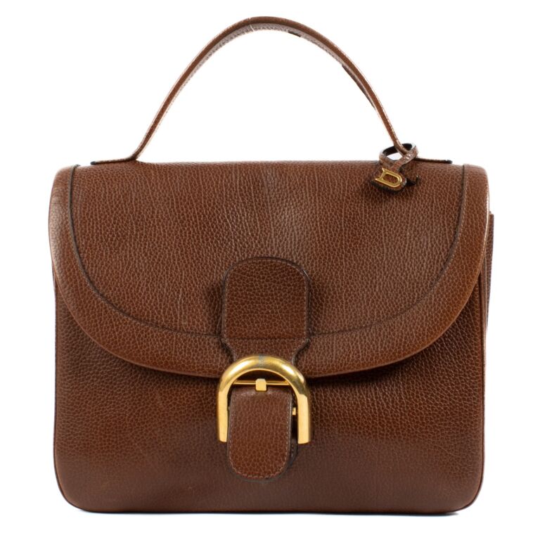 Delvaux Brown Brillant Rouilly Bag Labellov Buy and Sell Authentic Luxury