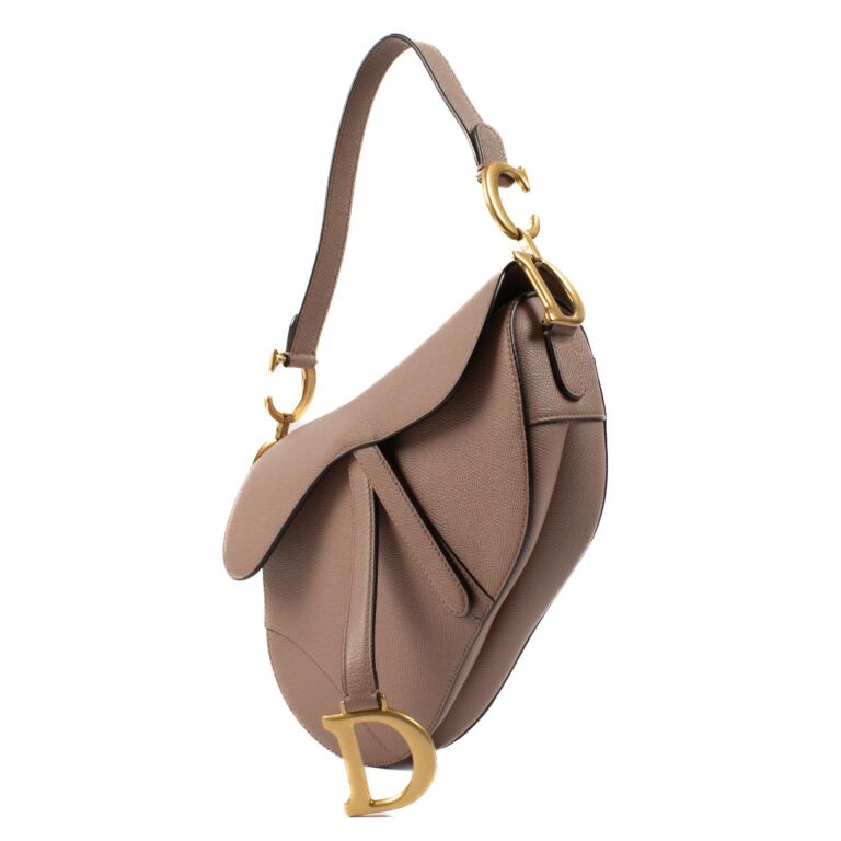 Christian Dior Blush Saddle Bag With Strap Labellov Buy and Sell Authentic Luxury