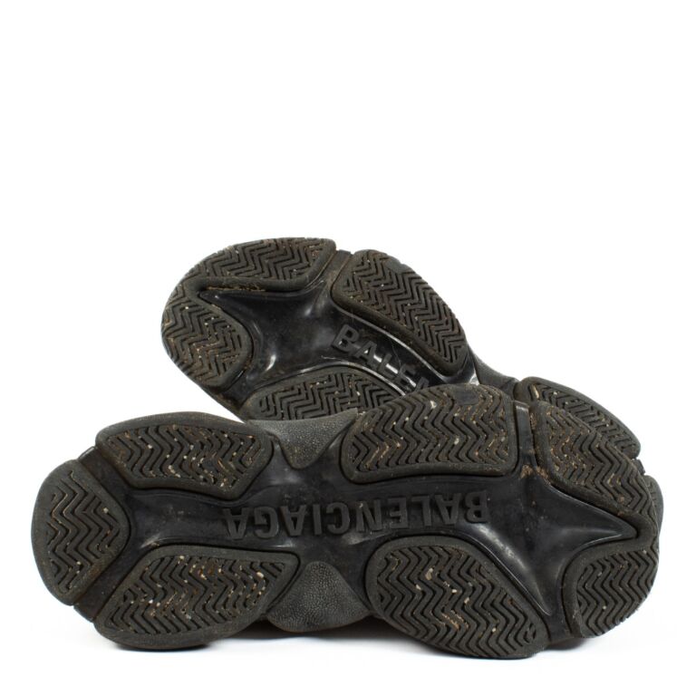 BALENCIAGA トリプルS 41 クリアソールブラック