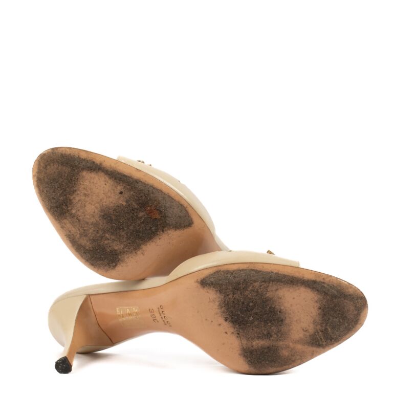 Gucci Cream Heels - Size 39 ○ Labellov ○ Buy and Sell Gucci Cream Heels - Size 39 ○ Labellov ○ Buy and Sell