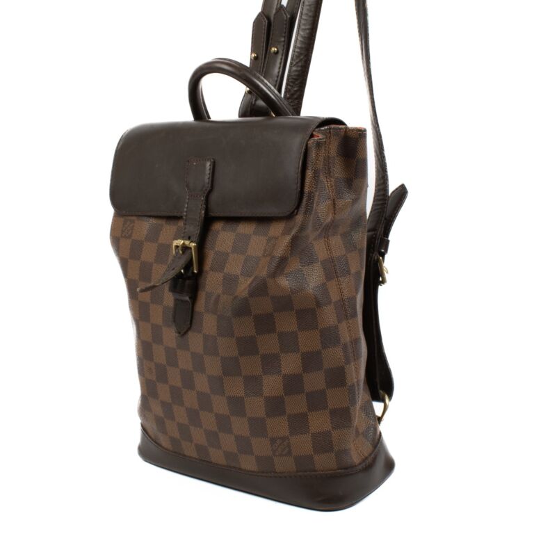 Louis vuitton damier ebene soho backpack 2025