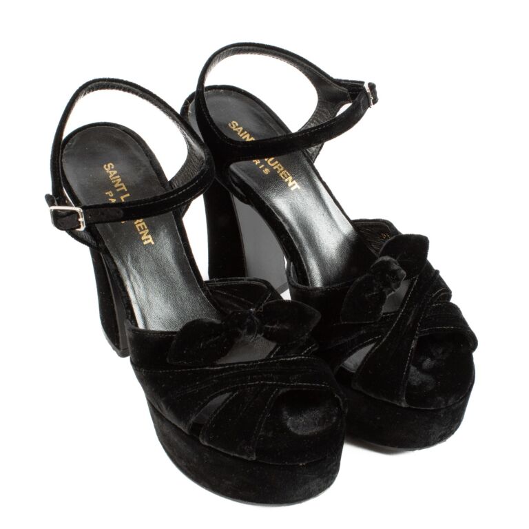Saint laurent farrah platform online
