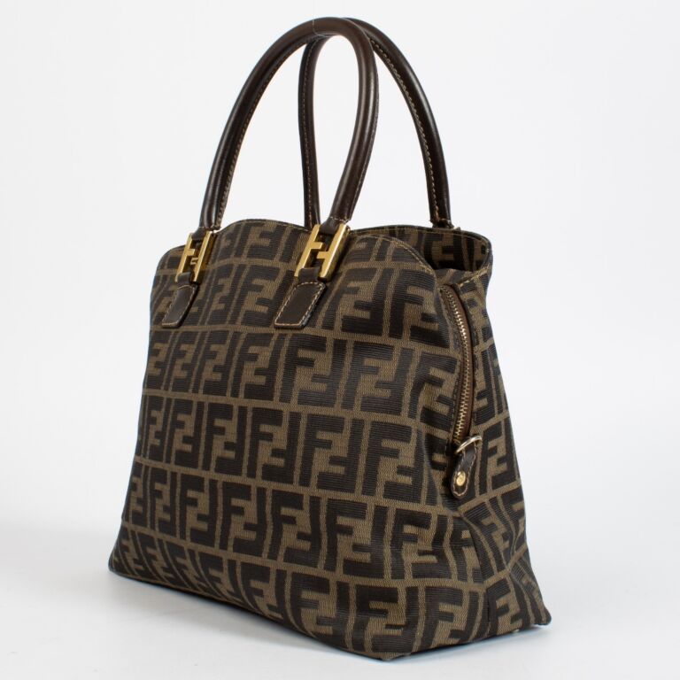 Fendi FF Zucca Handbag ○ Labellov ○ Buy and Sell Authentic Luxury