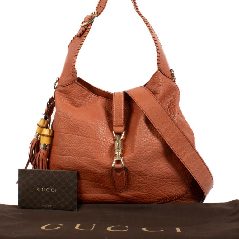 Gucci Burnt Orange Medium New Jackie Bag ○ Labellov ○ Buy