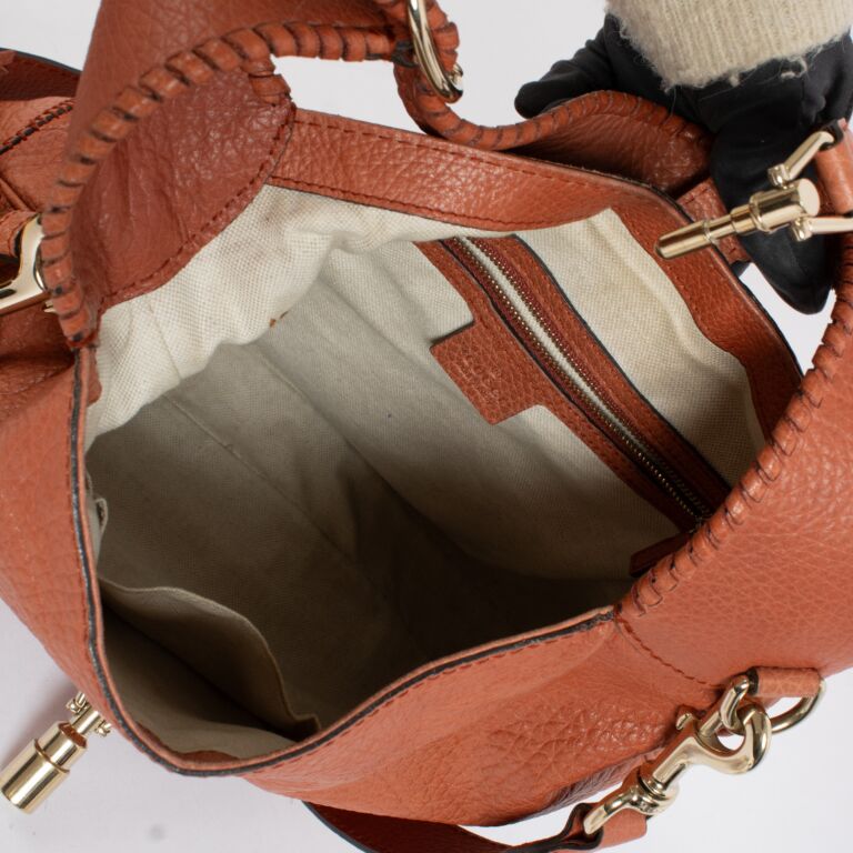 Gucci Burnt Orange Medium New Jackie Bag ○ Labellov ○ Buy