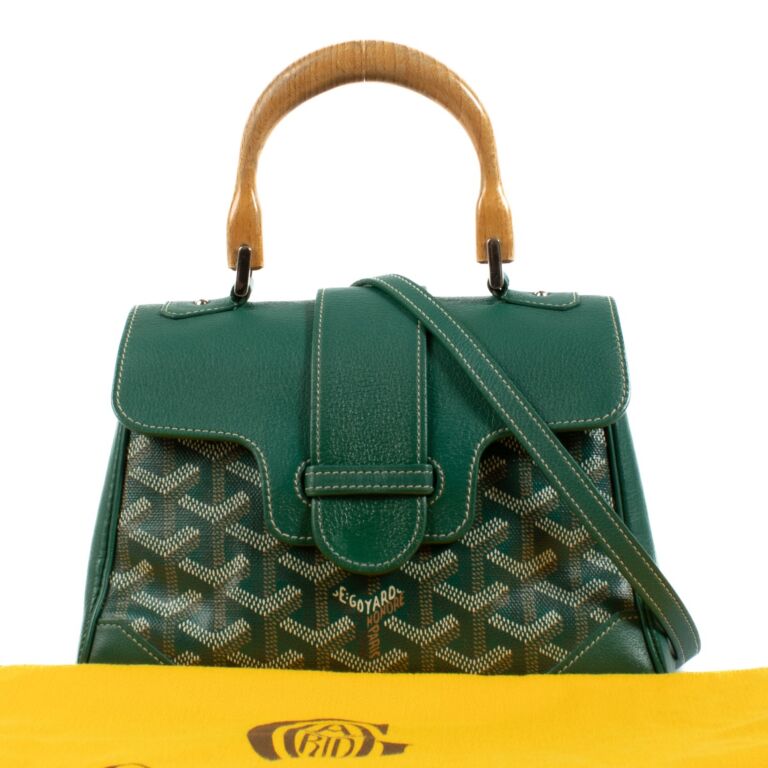 Goyard Green Saïgon Souple Mini Bag ○ Labellov ○ Buy and Sell