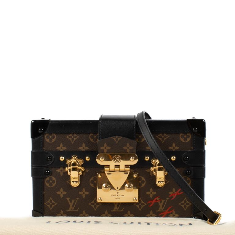 【希少】 LOUIS VUITTON LV Monogram Petit Malle Petite バッグ Louis Vuitton Monogram Petit Malle Trunk Bag – Luxury Helsinki