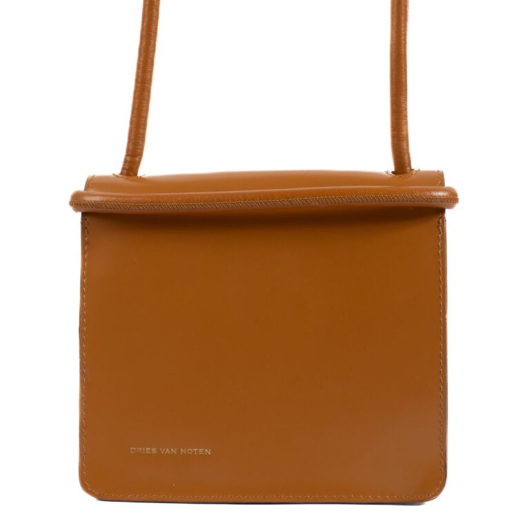 Dries Van Noten Camel Mini Crossbody ○ Labellov ○ Buy and Sell