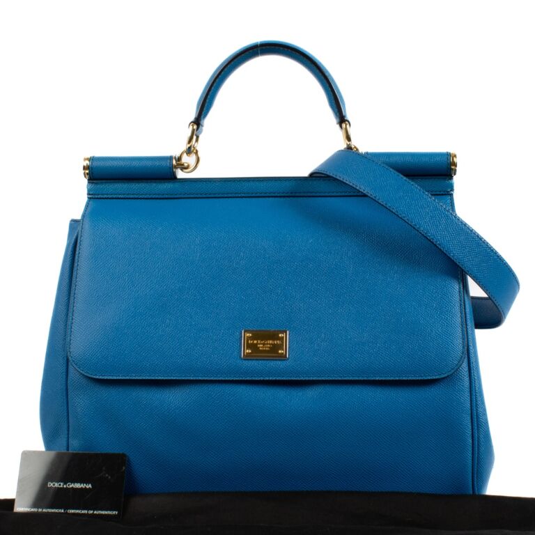 【関税&送料込】Dolce Gabbana Sicily Cl Dolce & Gabbana - Sicily Soft leather handbag red - The Corner