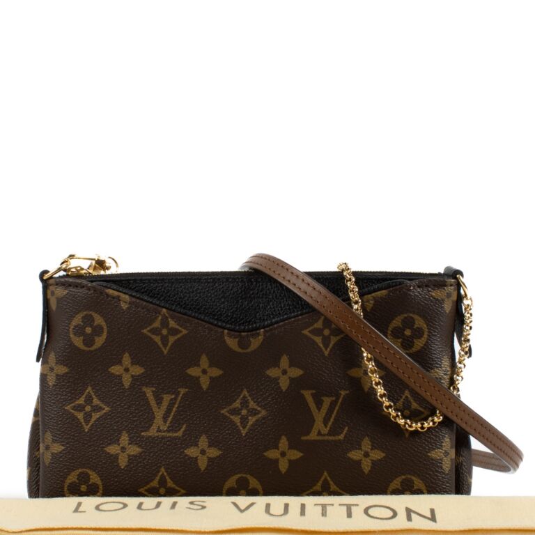 Louis Vuitton Monogram Pallas Chain Crossbody Bag